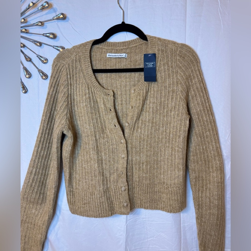 Mocha Abercrombie & Fitch Cardigan Size Small NWT